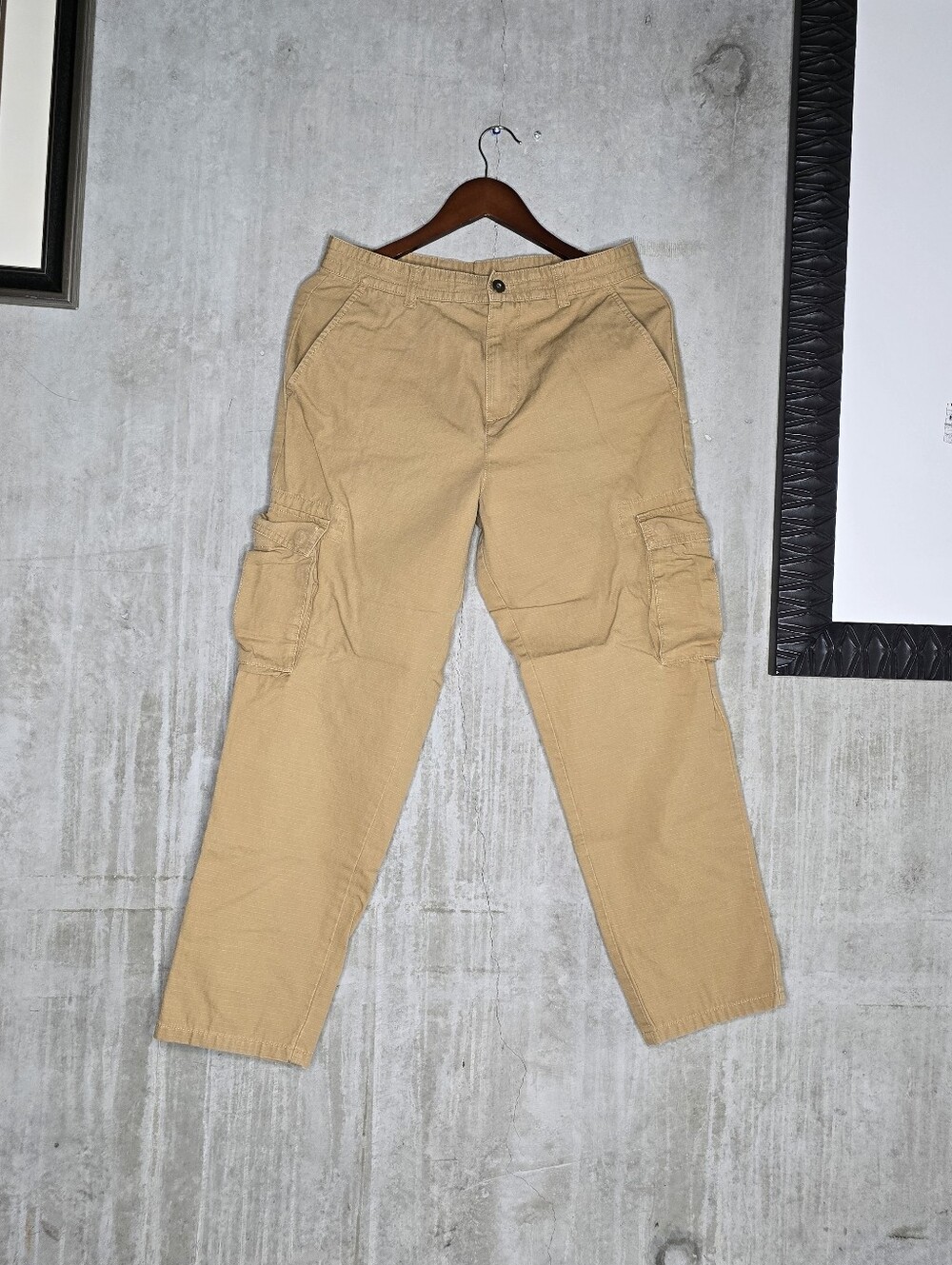 ASOS Collusion Cargo Pants Women Tan Size 30